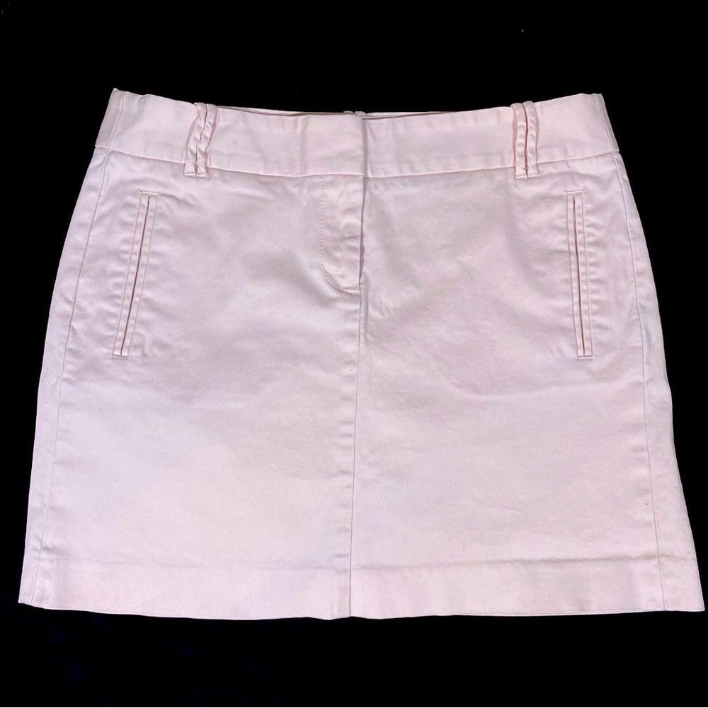J. Crew baby pink cotton skirt size 6